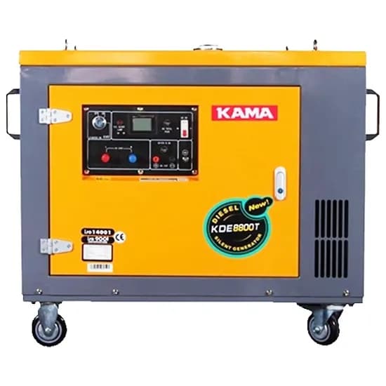 موتور برق دیزلی کاما 6.5 کیلووات KDE8800T3 سه فاز