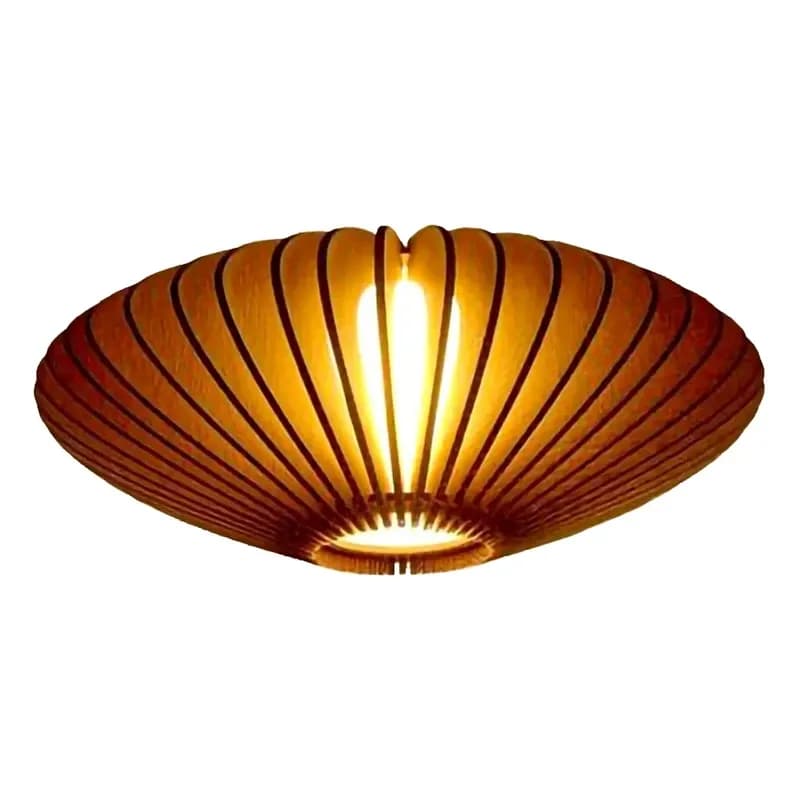 لوستر مدل چوبی کد L1