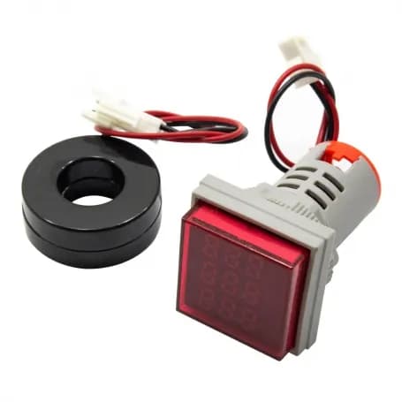 مولتی متر آی سوییچ طرح چراغ سیگنالی با نمایشگر LCD