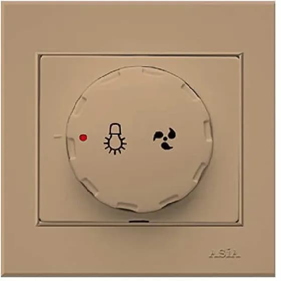 دیمر روشنایی آسیا الکتریک مدل اریک