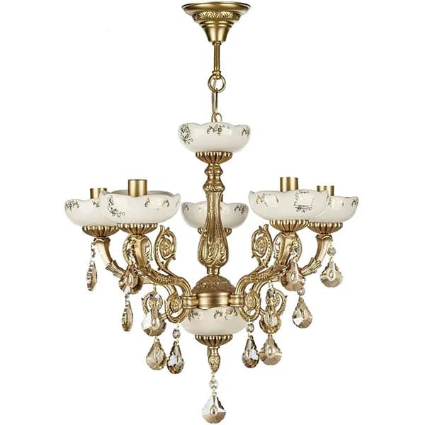 لوستر چهار شعله چشمه نور کد C2968/4-A