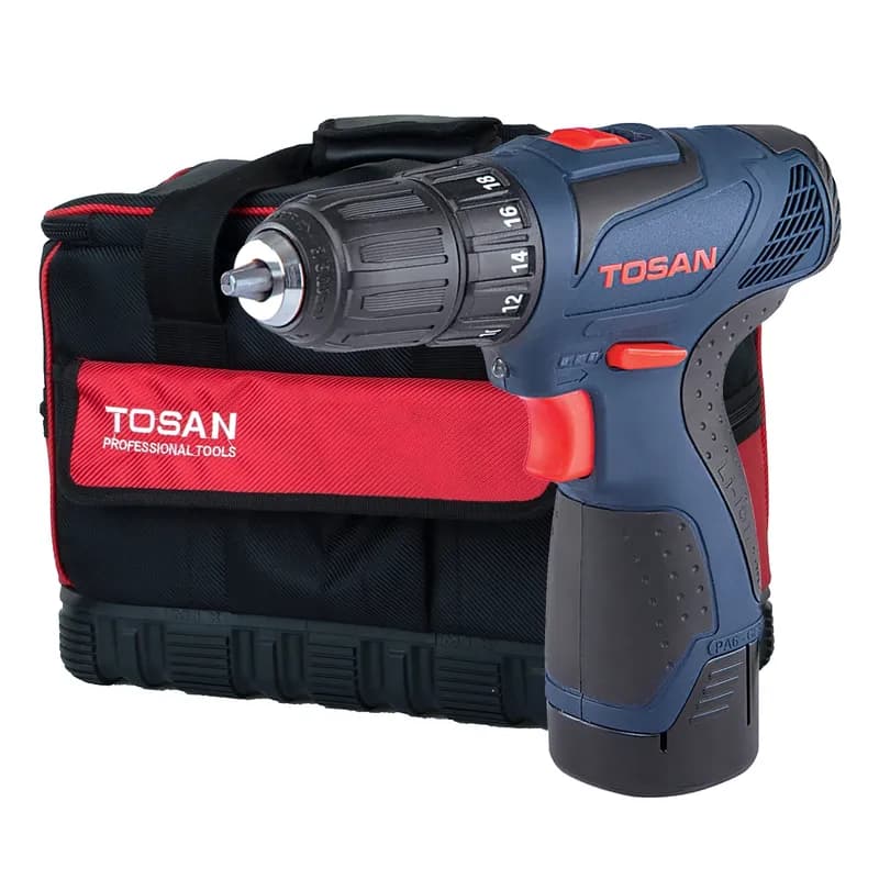 پیچ گوشتی شارژی توسن پلاس 14.4 ولت 9014sc tosan plus