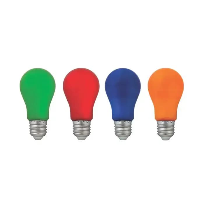 لامپ ال ای دی 9 وات رنگی نمانور مدل A60