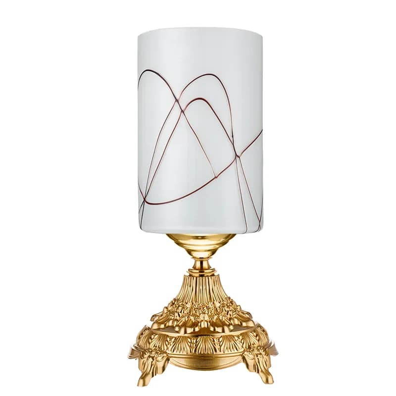 آباژور رومیزی لوتوس لایت مدل روشنک سفید