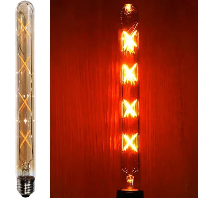 لامپ ادیسونی خیاری 8 وات طول 30 سانتی متر