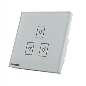 کلید لمسی سه پل وای فای پارمیس