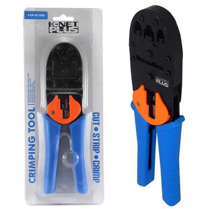 آچار شبکه کی نت K-Net KP-N1090 پرس سوکت 8/6/4 پین