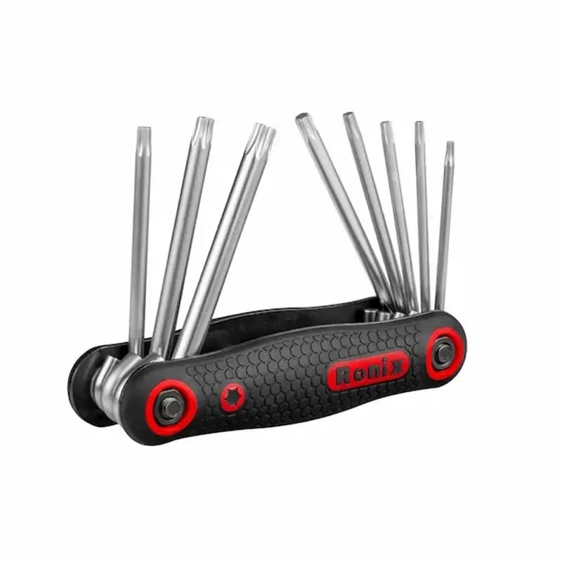 ست 8 عددی آچار آلن ستارهای چاقویی رونیکس