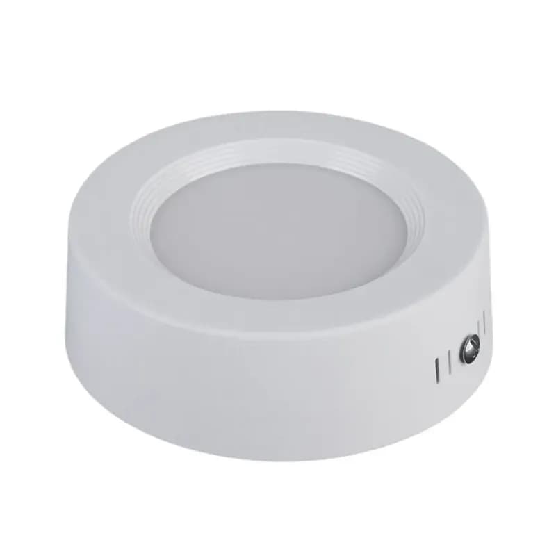 پنل سقفی روکار 7 وات تولید نور مدل مونلایت گرد