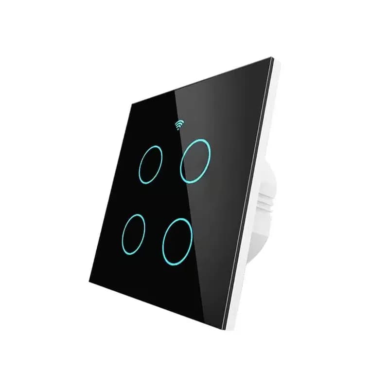 کلید لمسی هوشمند چهارپل zigbee (زیگبی)