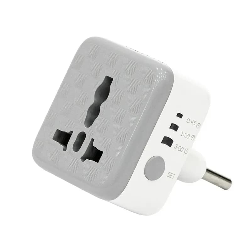 محافظ برق تبدیل شارژر 3 به 2 تایمر دار هادرون