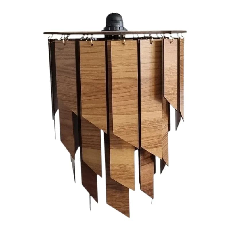 لوستر چوبی مدل مدرن کد MD271