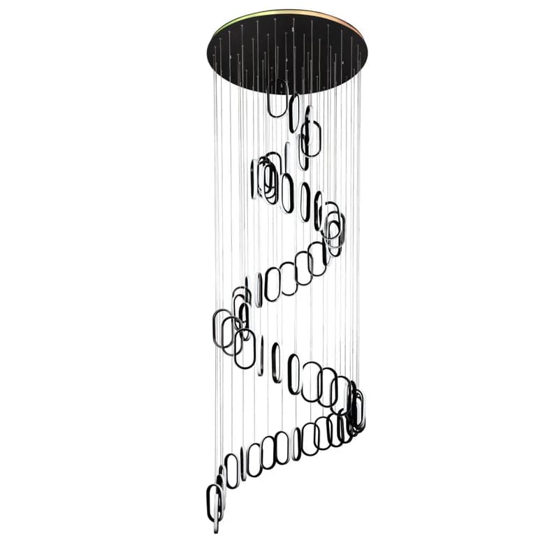 لوستر مدرن چشمه نور کد 6422/55BK