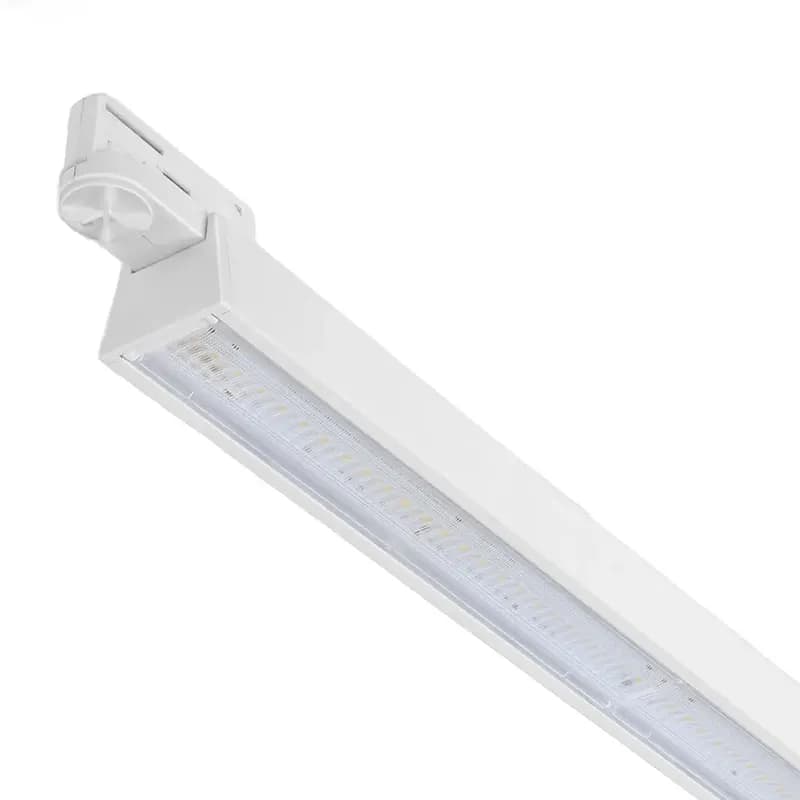 چراغ ریلی خطی سه فاز 17 وات مازی نور مدل لومریا پخش نور نامتقارن یکطرفه