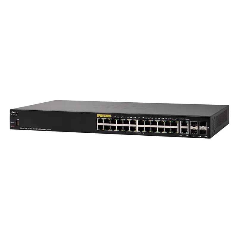 سوئیچ سیسکو مدل SF300 24Port POE