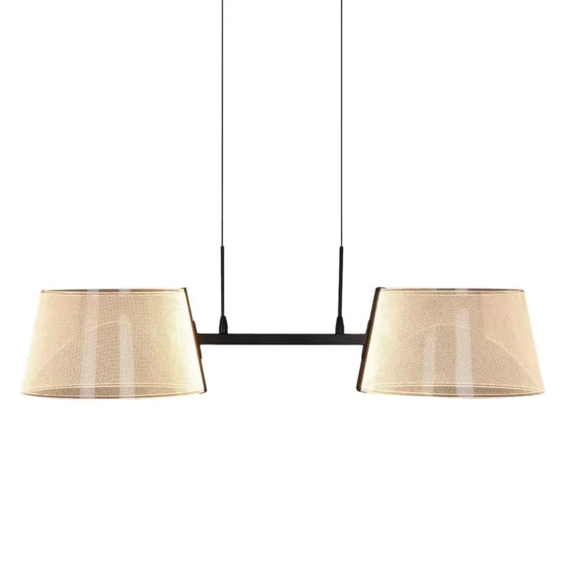 چراغ آویز دو شعله پلکسی کرو 24 وات ستاره شمال مدل HS18