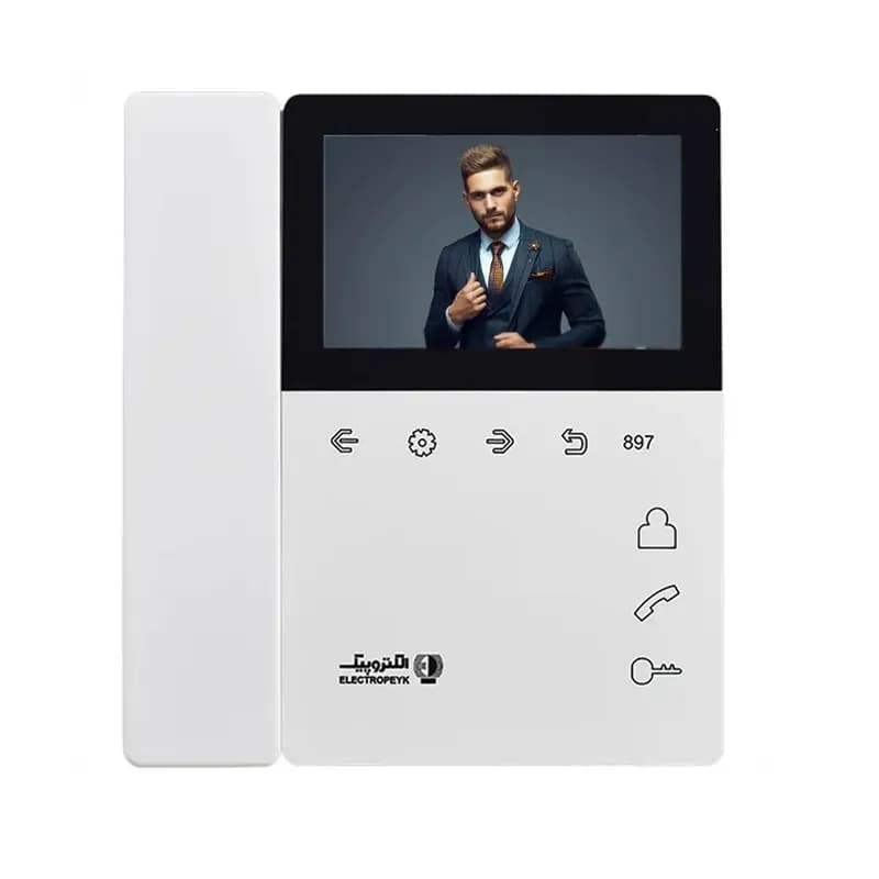 مانیتور آیفون تصویری 4.3 اینچ حافظه دار الکتروپیک