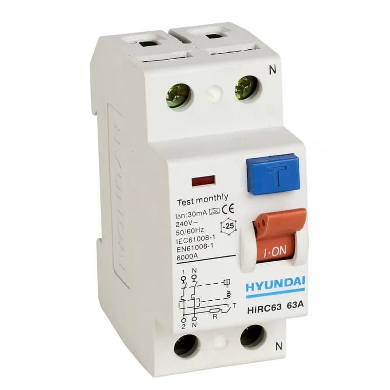 کلید محافظ جان یک پل + نول 16 آمپر هیوندای