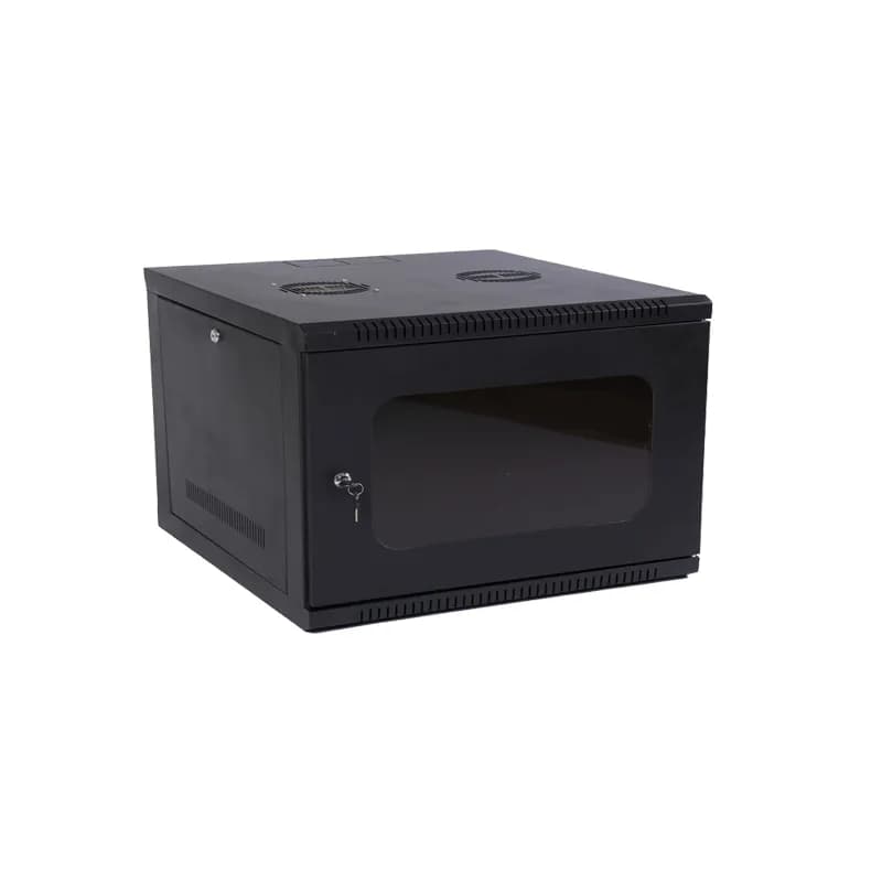 رک دیواری 7 یونیت عمق 45-درب فریم دار آلفا