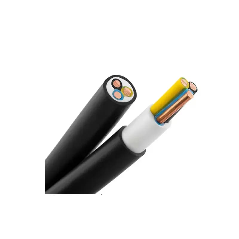 کابل 4 در 1.5 تابیده منظم نصب ثابت سبک سیمند کابل 100 متری