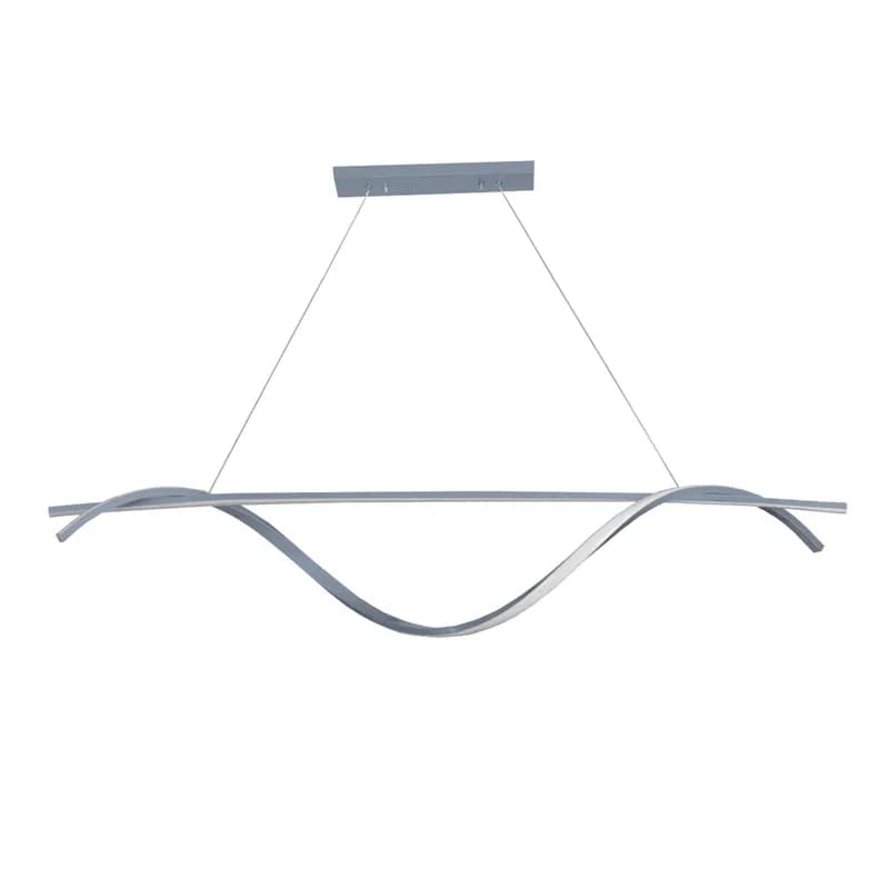 لوستر مدرن خطی چشمه نور کد A6357