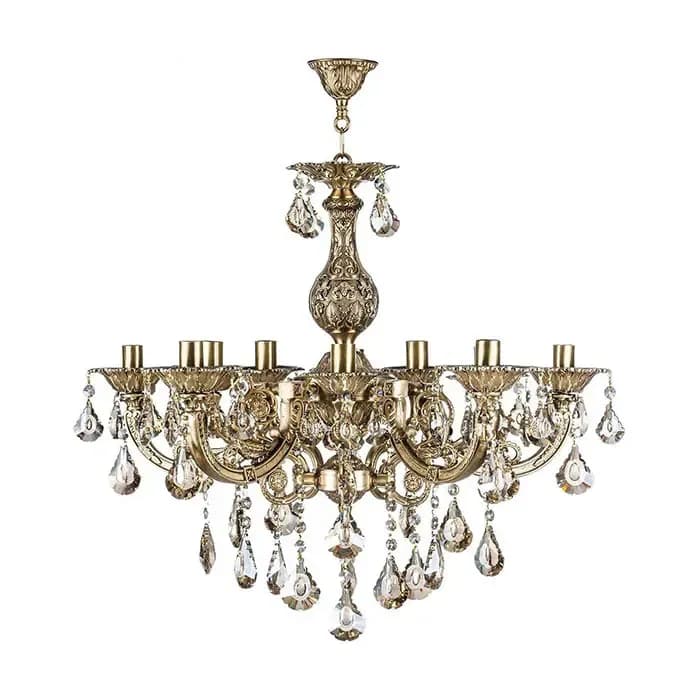 لوستر 10 شعله چشمه نور کد C2131/5+5-A