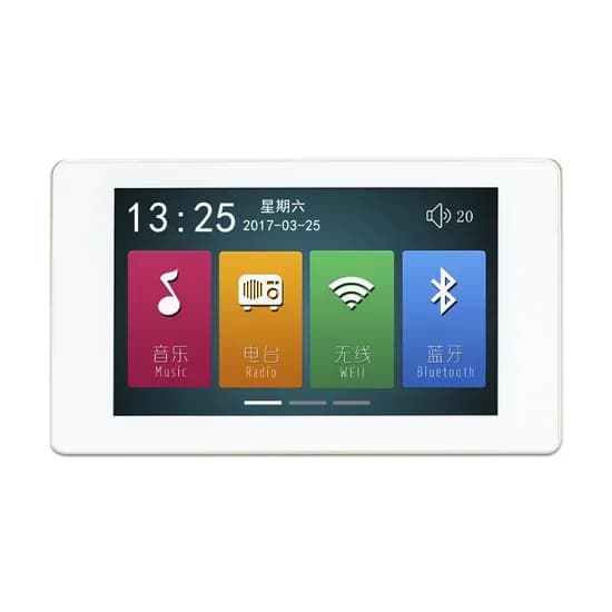 پنل موسیقی لمسی دیواری S.O.S مدل JX400H