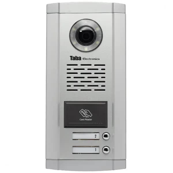 پنل آیفون تصویری کارتی 2 واحدی تابا مدل سهند TVP-1860