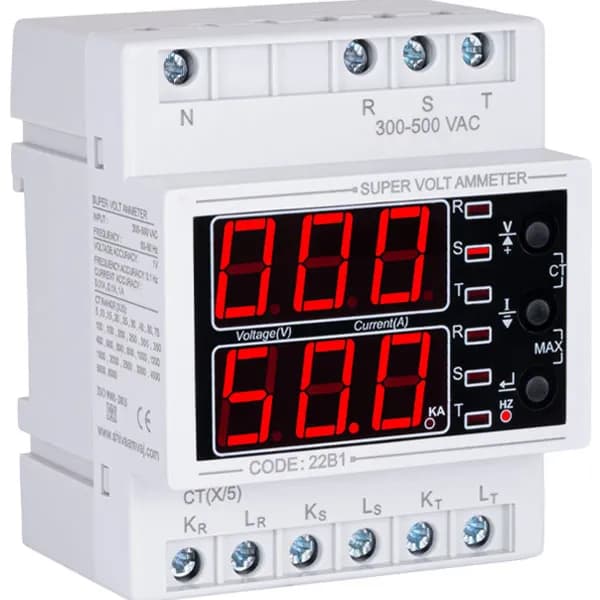 سوپر ولت آمپرمتر شیوا امواج