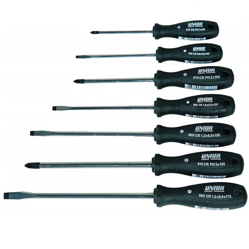 ست پیچ گوشتی یونیور 7 عددی مدل 607CS7CR