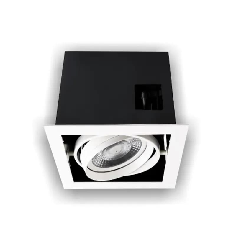 چراغ سقفی توکار 25 وات شعاع پارس مدل SP-MZ111-1-25W