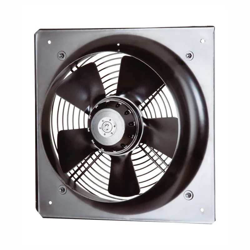 هواکش آکسیال طرح آلمان گرد و چهارگوش دمنده تک فاز