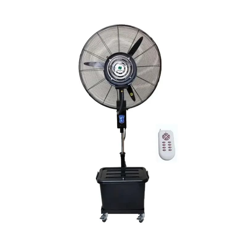پنکه مه پاش ایستاده قطر 65 ریموت دار منگزی