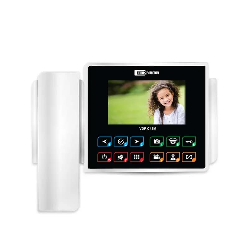 مانیتور آیفون تصویری تک نما