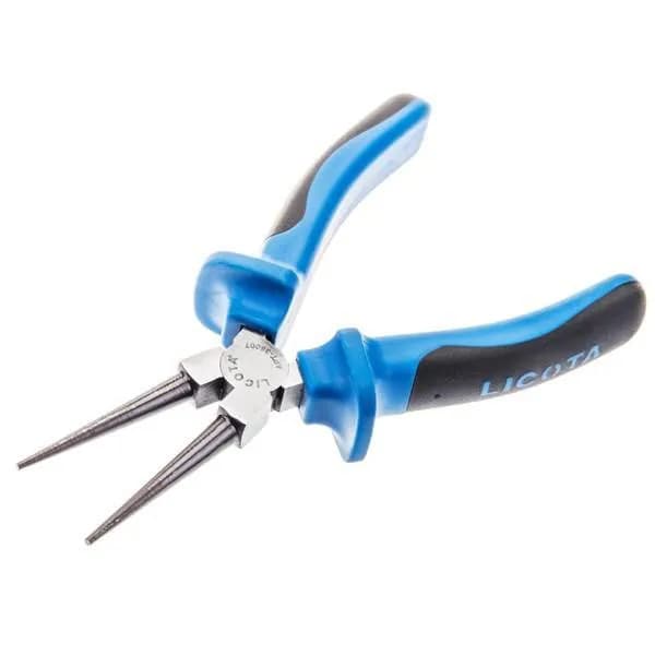 انبر دم گرد دسته دو رنگ لیکوتا