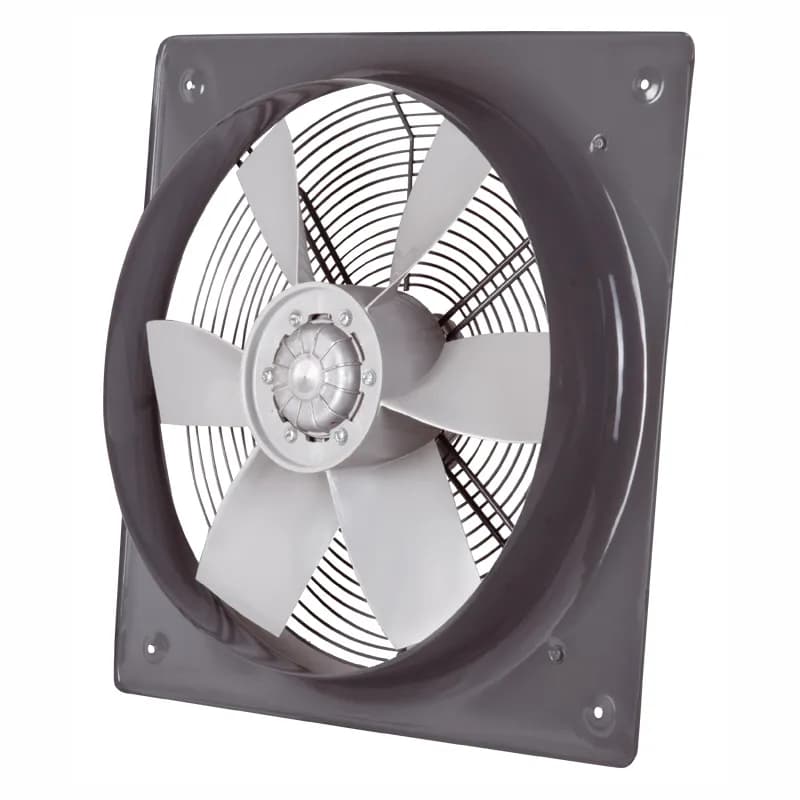 هواکش صنعتی ایلکا با پروانه پلاستیکی دمنده تک فاز