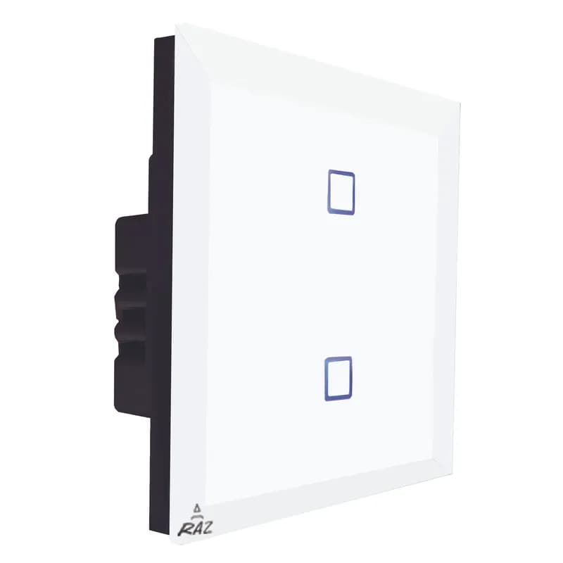 کلید لمسی دو پل هوشمند ریموت دار آراز