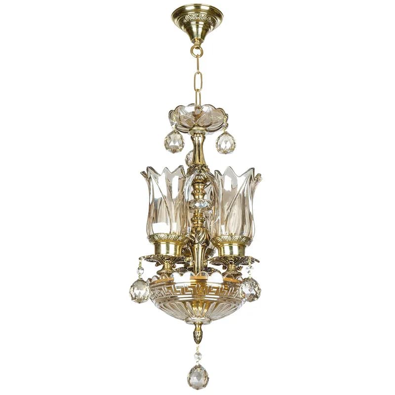 چراغ آویز کلاسیک 3 شعله چشمه نور کد C2164/3-BO