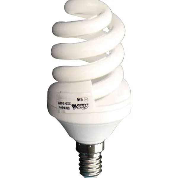 لامپ 9 وات کم مصرف صنام