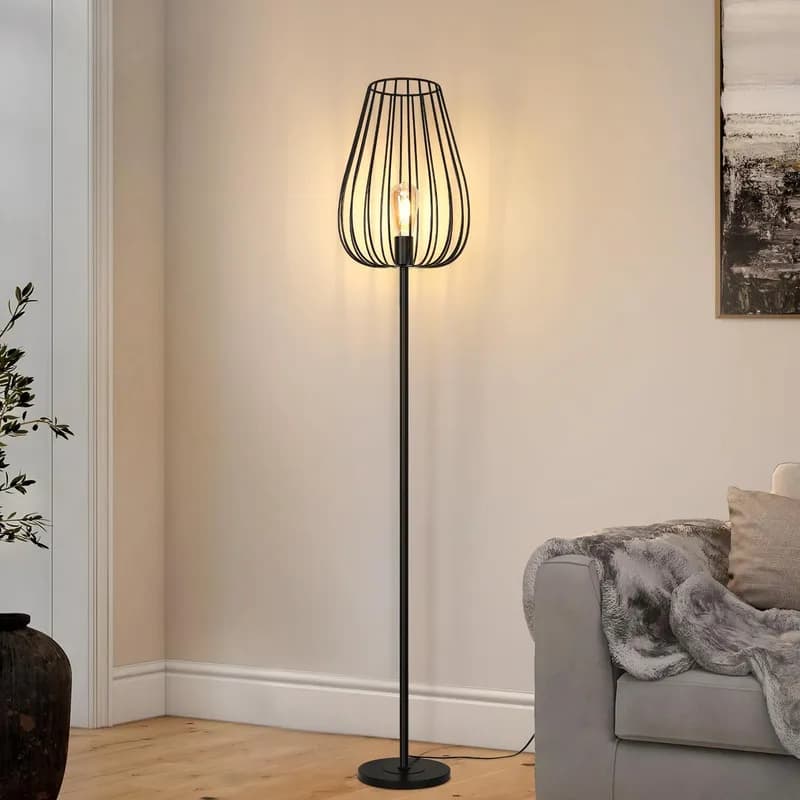 آباژور کنارسالنی مدرن مدل قفس دار