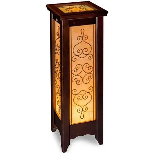 آباژور ایستاده چوبی مدل آپادانا