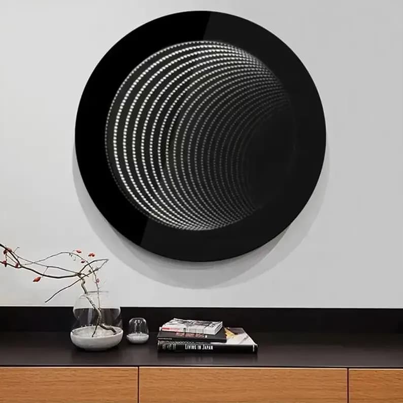 آینه سه بعدی گرد مدل 3D-100